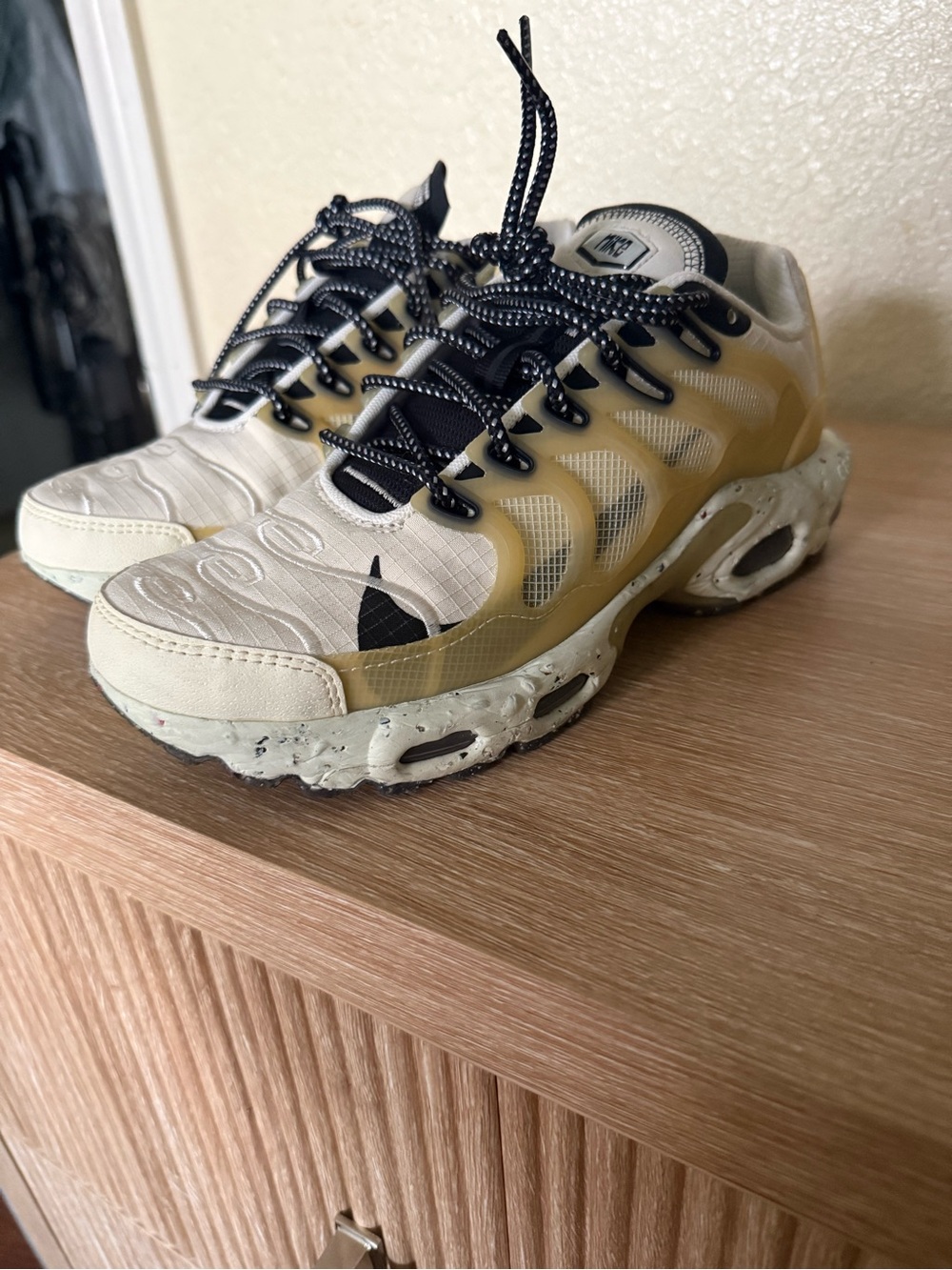 Nike Air Max Plus TN Style Yellow & Black Sneakers